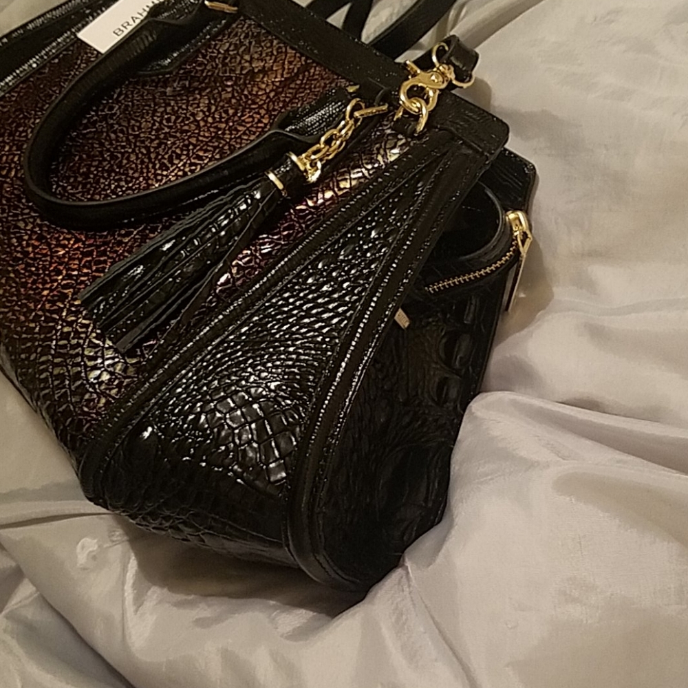 Brahmin Arden satchel multi florin NWT - Picture 2 of 6
